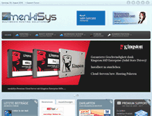 Tablet Screenshot of menkisys.de